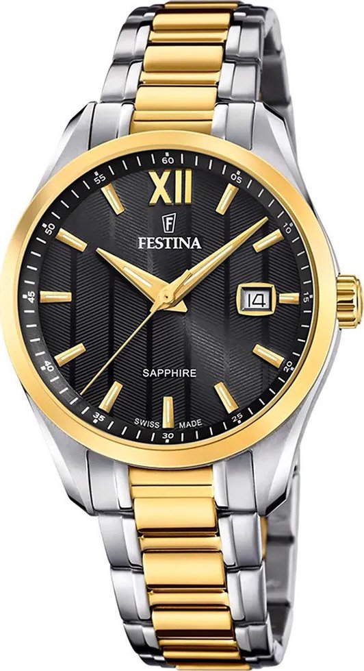 Zegarek Festina Zegarek męski Festina F20027-4 srebrny