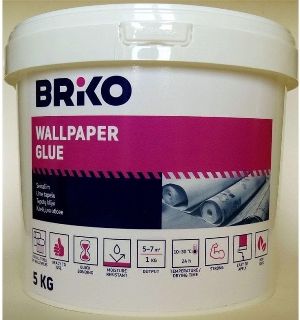 WALLPAPER GLUE BRIKO 5KG