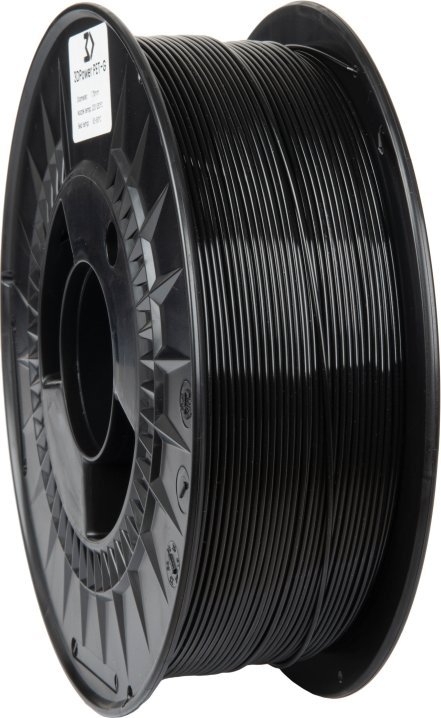 3DPower Filament 3DPower Basic PET-G 1.75mm Czarny 1kg