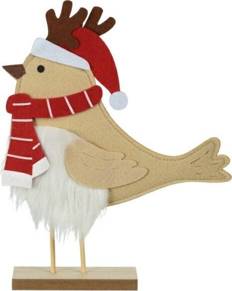 Intesi INTESI FIGURKA FILCOWA SIKORKA 30CM W CZAPCE