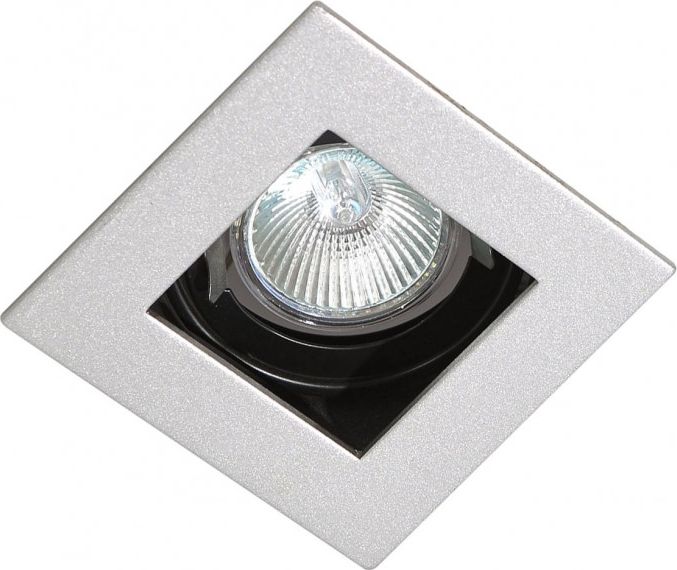 Italux Oprawa podtynkowa prostokątna szara Italux Relio DL-101D/SY