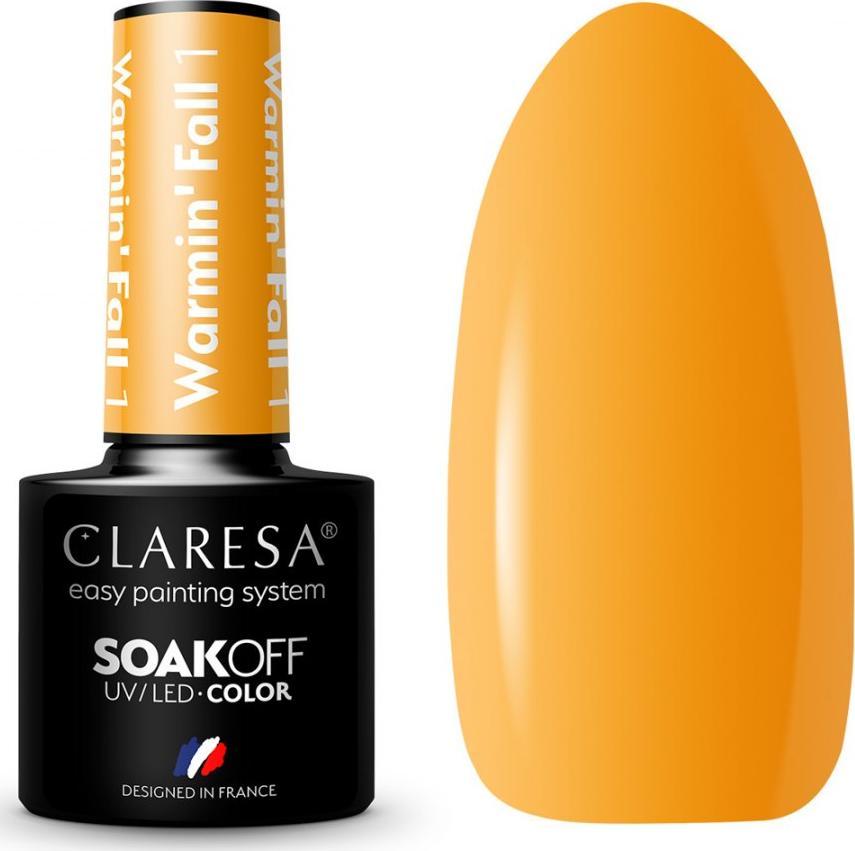 Claresa CLARESA Lakier hybrydowy WARMIN"FALL 1 -5g