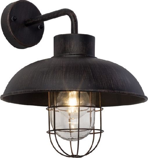 Kinkiet Brilliant Kinkiet zewnętrzny czarny Brillant PORTLAND 96297/55