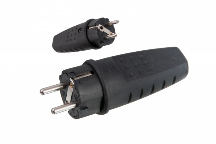 Pawbol Wtyczka gumowa z/u 16A 250V IP44 LUX (D.3158L)