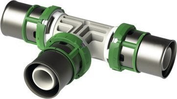 Comap Trójnik zaprasowywany MultiSkin PPSU 20x20x20