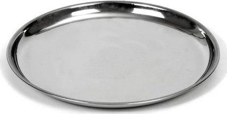 Orion Taca do serwowania stalowa okrągła talerz 18 cm uniwersalny