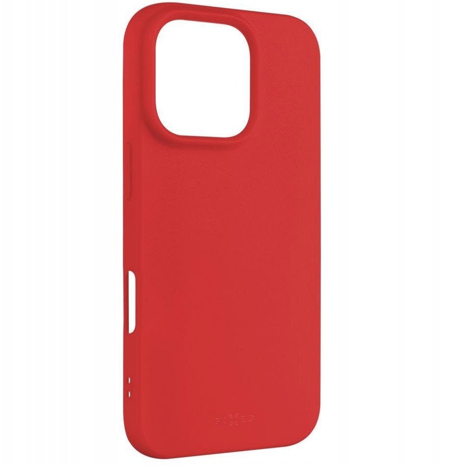 Fixed Story | Back cover | Apple | iPhone 16 Pro | Rubberized | Raudona