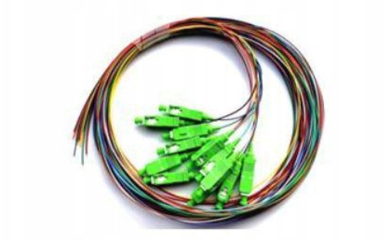Pigtail SM SC/APC pokrycie 0,9mm 2m ISP zestaw 12szt. 01S3-KA00-0020-ISP