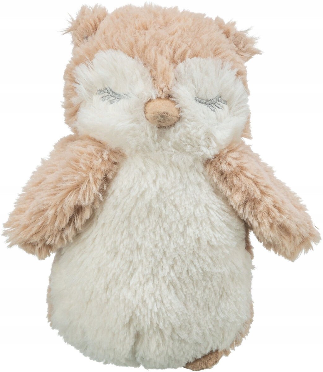 Trixie Owl, plush, recycled, 18 cm