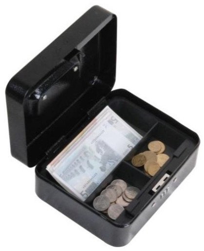 CASH BOX C-200MC 160X200X90 GRAPHITE