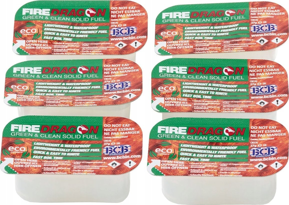 MFH Paliwo FIREDRAGON, 162 g (6 kostek 27 g) BCB