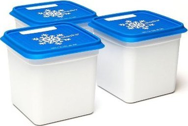 Amuse Pojemniki do zamrażarki Alaska 3x1.2L / Amuse