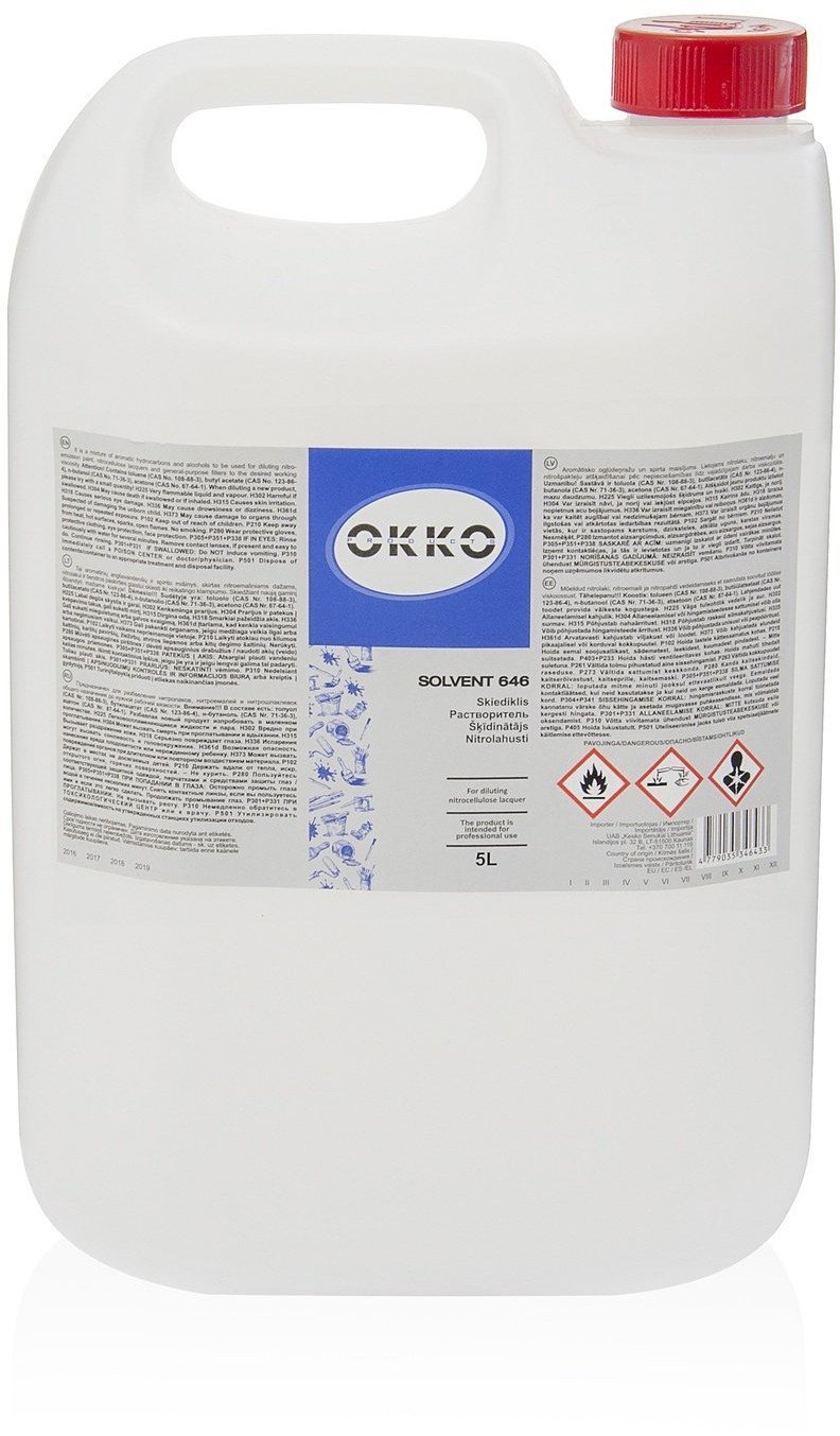 THINNER 646 5L OKKO