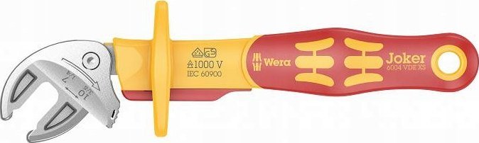 Wera Wera Joker 6004 XS VDE, SW 7-10, wrench (red/yellow, self-adjusting open-end wrench)