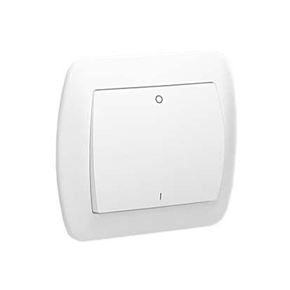 Kontakt-Simon Łącznik dwubiegunowy AKORD biały - AW2/11