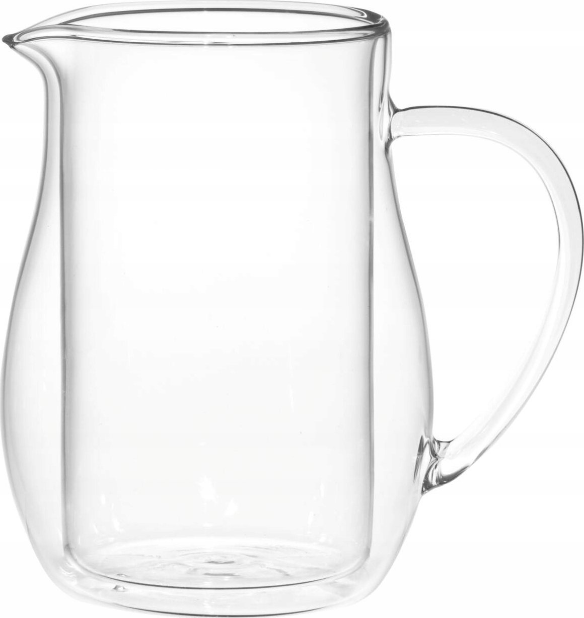 Szklany dzbanek z podwójną ścianką, 700 ml