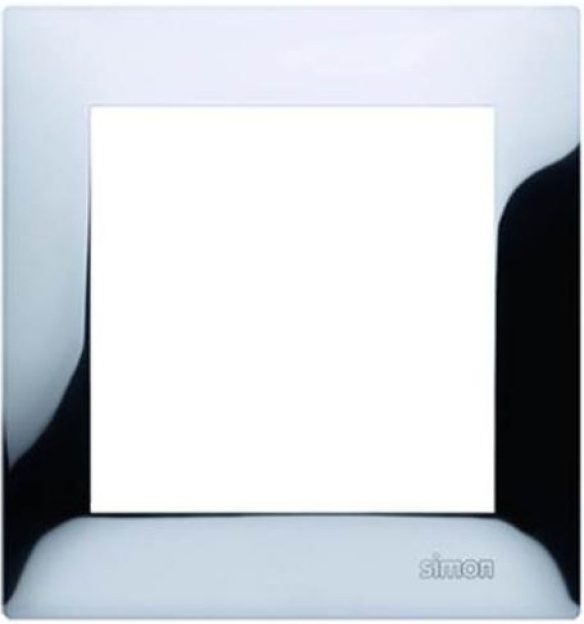 Kontakt-Simon Ramka pojedyncza SIMON54 uniwersalna chrom - DR1/63