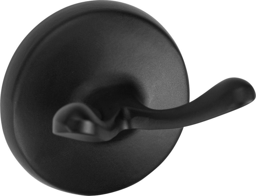 Rea Wieszak łazienkowy dwuramienny 332868A Czarny