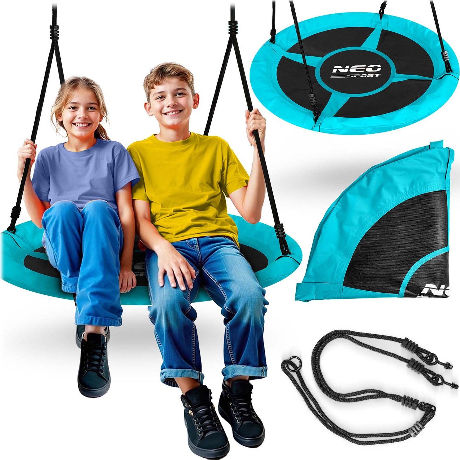 NeoSport Huśtawka bocianie gniazdo Swingo 100 cm