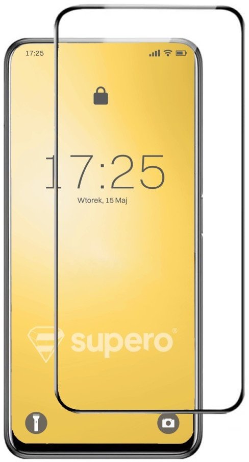 Szkło hartowane Supero do Realme 14 5G/14T 5G z czarną ramką