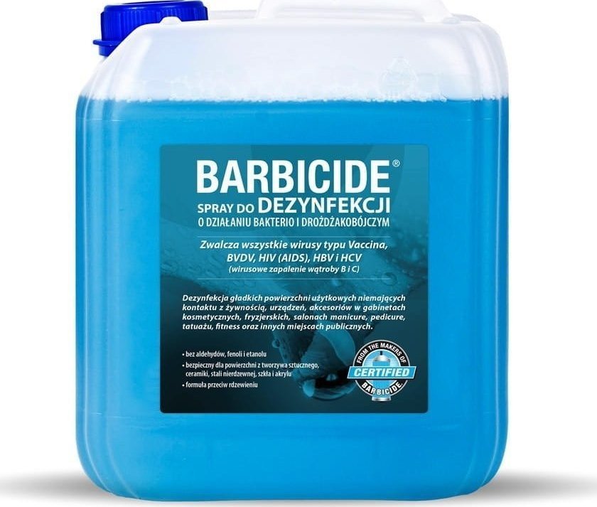 Barbicide Barbicide Spray do dezynfekcji powierzchni 5000ml
