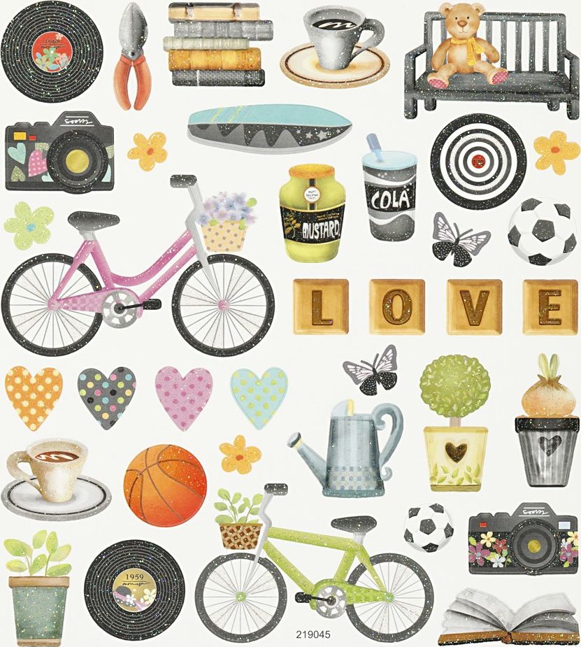 Creativ Company Naklejki Czas Wolny