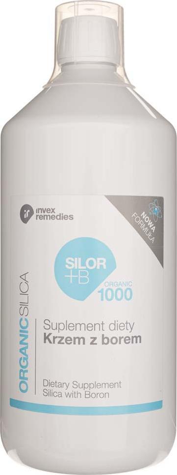 Invex remedies Invex Remedies Silor+B Krzem z borem - płyn 1000 ml