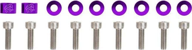 MTuning_F Śrubki Kolektora Głowicy Honda Civic JDM 8mm Purple