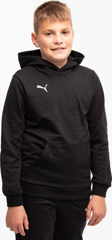 Puma Bluza dla dzieci Puma Team Goal Casuals Hoddy czarna 658619 03 116cm