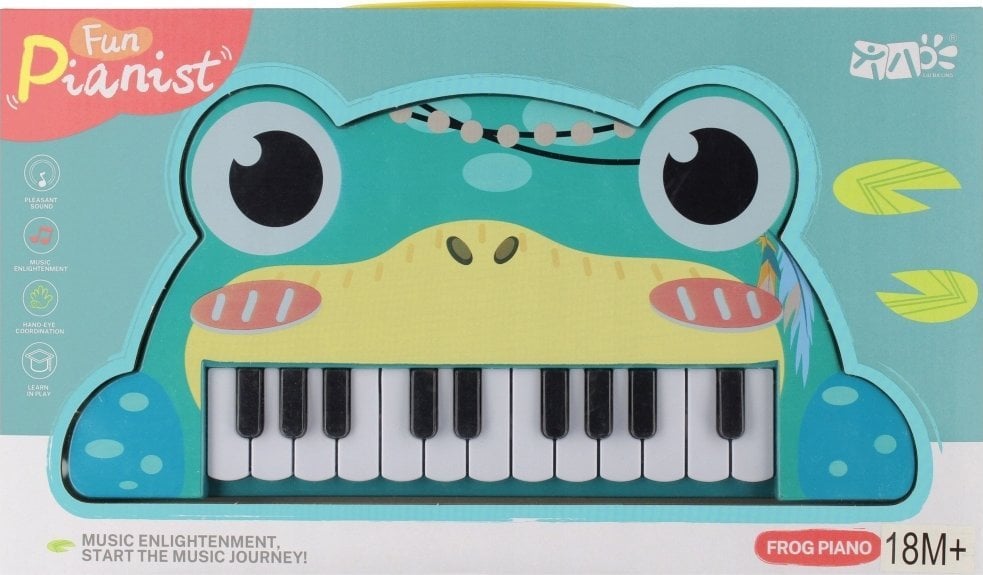 Mega Creative PIANINKO B/O ZABA 32X18X5 MC WB 36/72