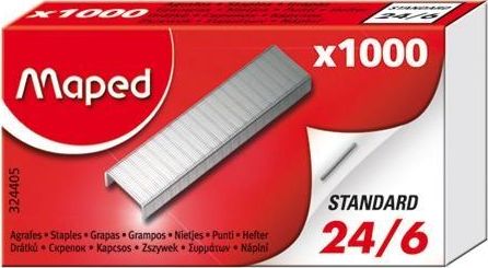 Maped Zszywki 24/6 1000szt MAPED