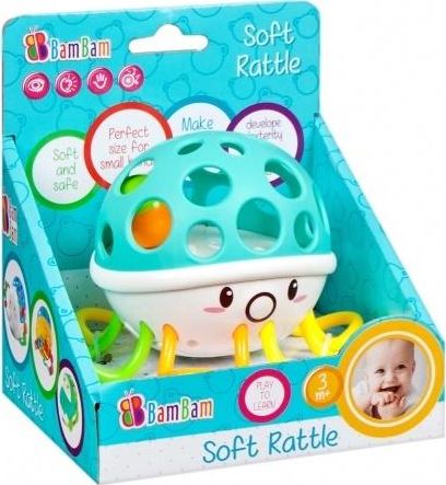 BamBam Miękka grzechotka ośmiornica BAM BAM