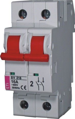 Eti-Polam Rozłącznik modułowy 25A 2P 400V SV 225 (002423222)