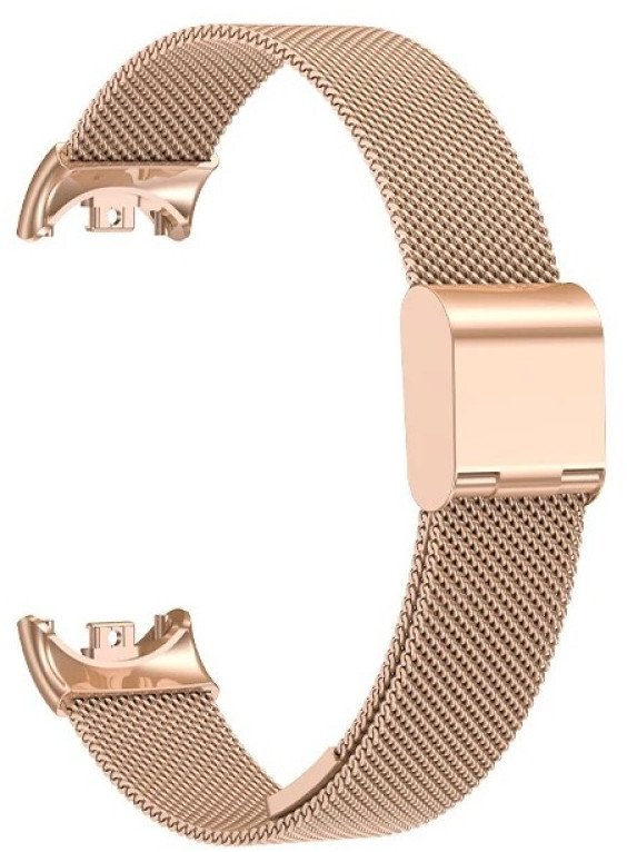 STALOWA BRANSOLETA DO XIAOMI MI BAND 8 / MI BAND 9 / 10 GOLDEN ROSE