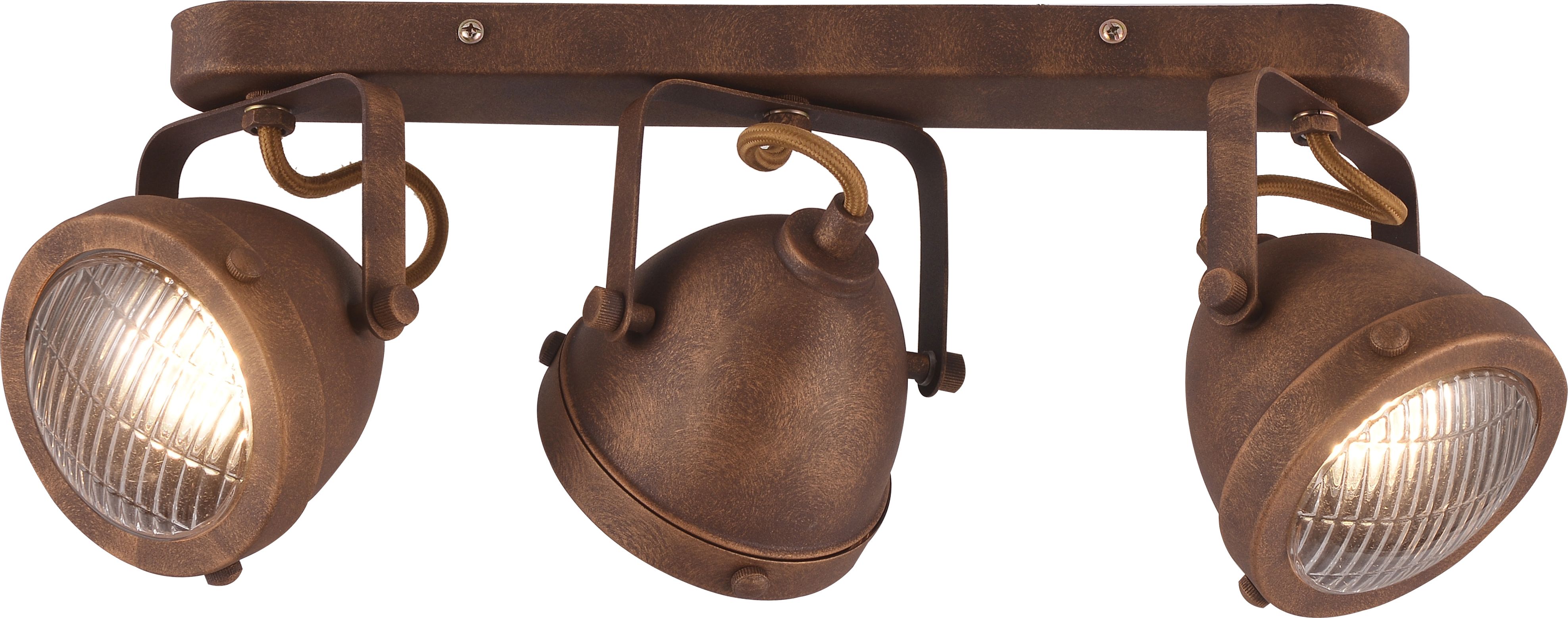 Lampa sufitowa Candellux Spot natynkowy brunatna Candellux FRODO 93-71088