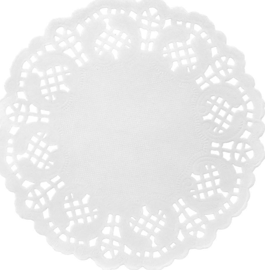 Serwetki papierowe 11,5cm 30szt białe