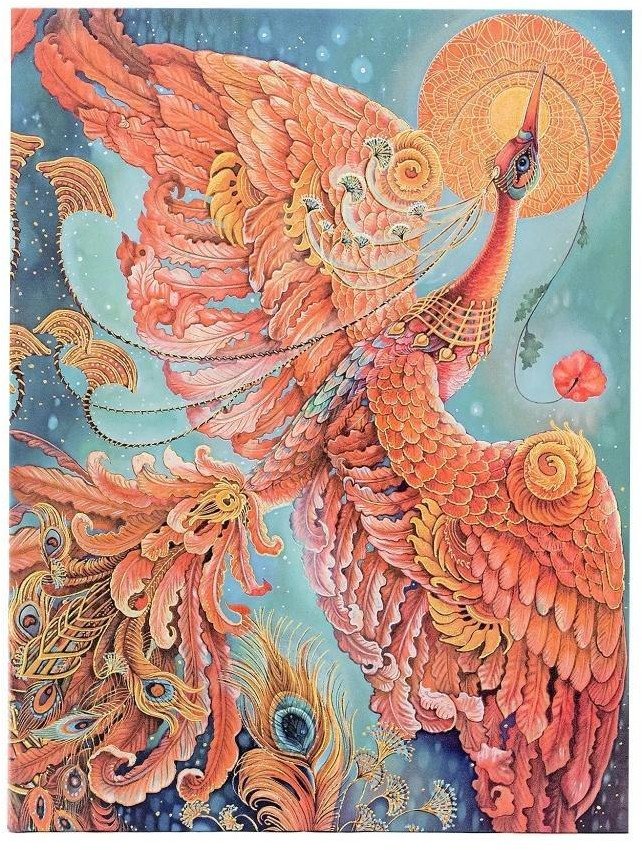 Notatnik w linie Firebird midi