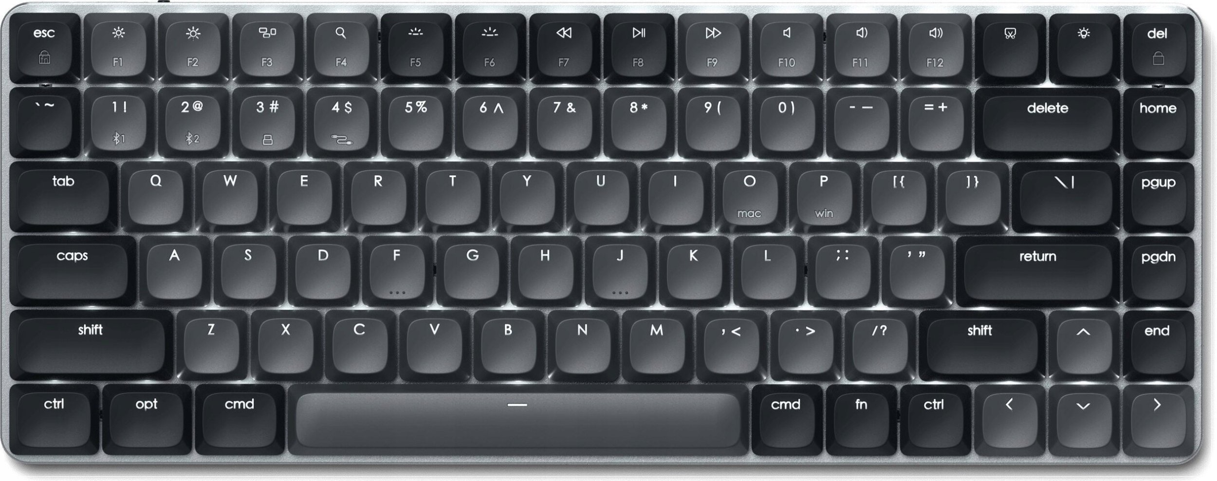 Klawiatura Satechi SM1 Slim Brown switch (ST-KSM1DK-EN)