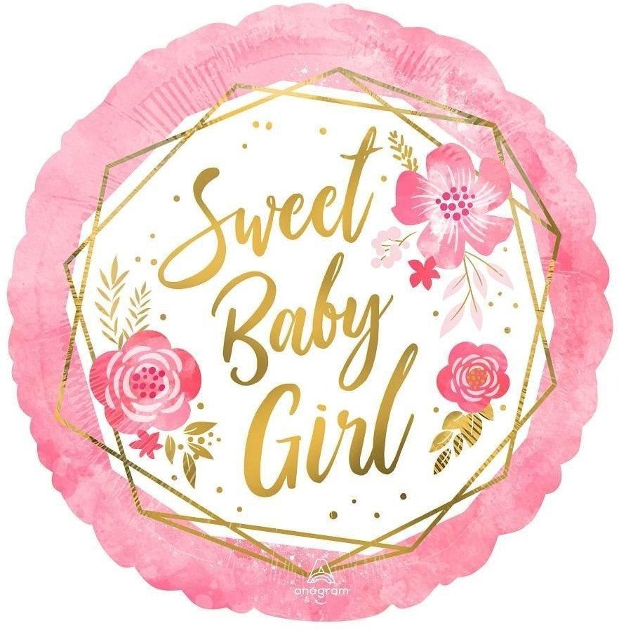 Balon foliowy Sweet Baby Girl 46cm