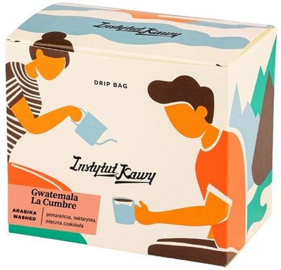 Kawa mielona Instytut Kawy Drip Bag Gwatemala La Cumbre 5+1