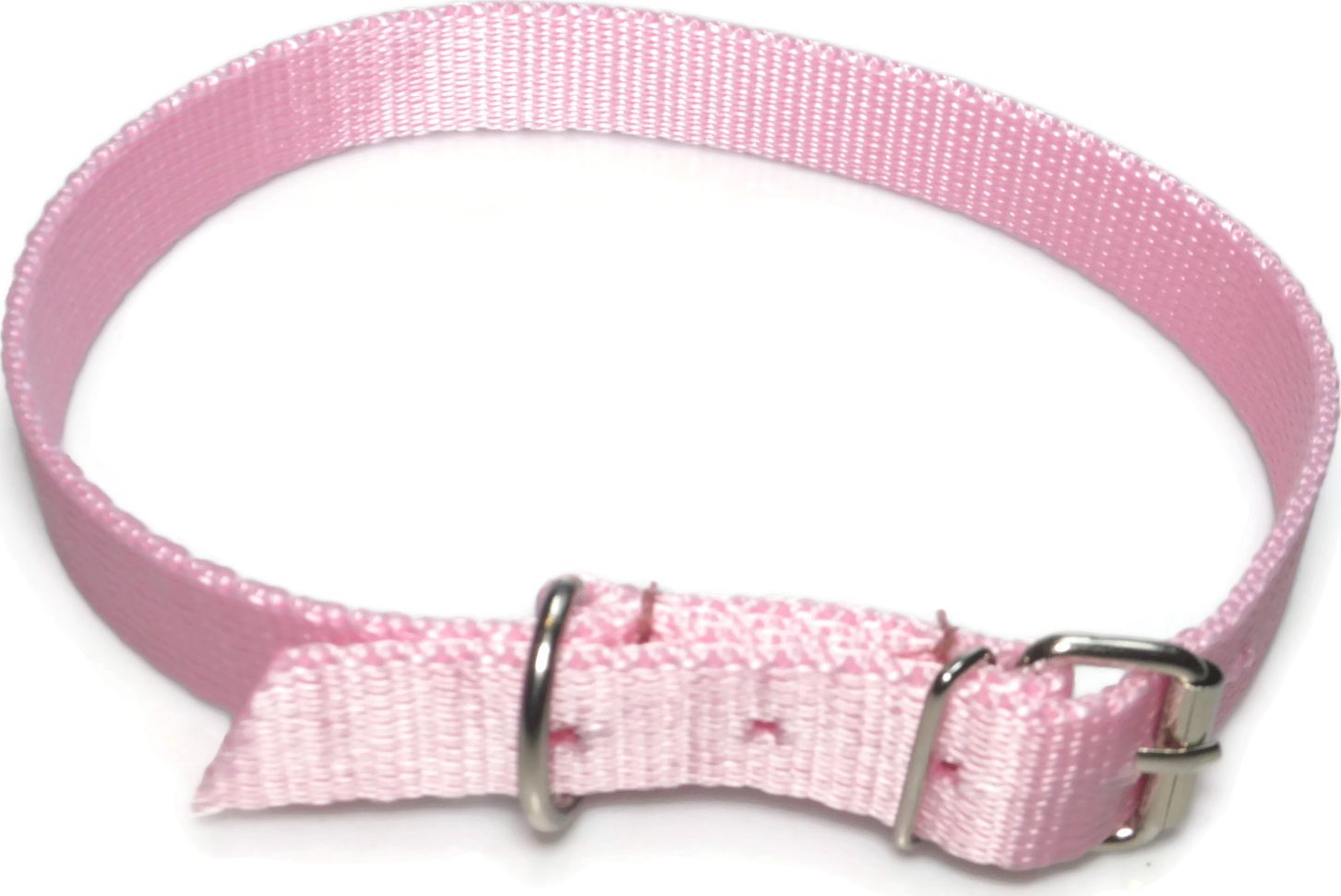 Alizoo Obroża dla dużego psa 25mm/44-59cm z metalową klamerką - ALIZOO