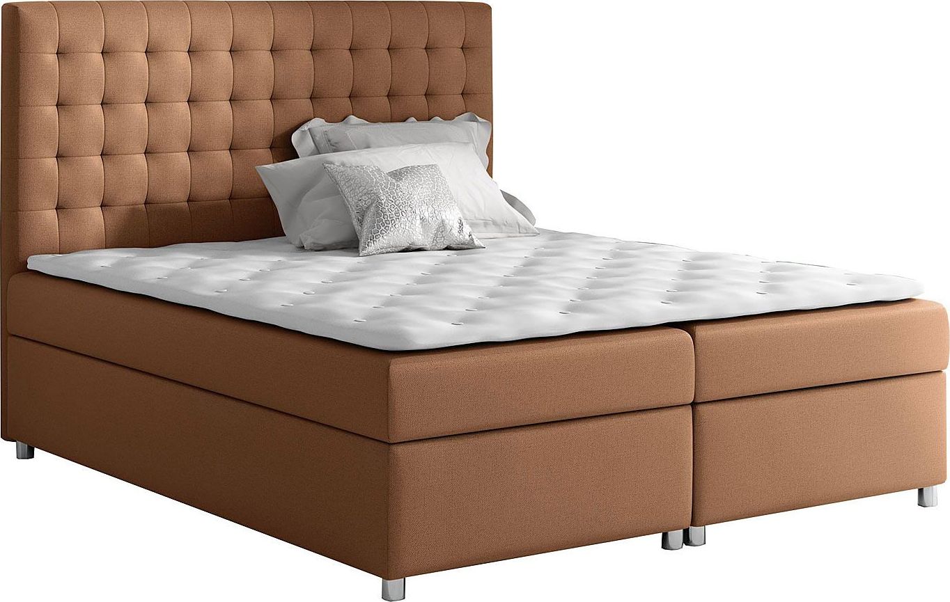 Elior Łóżko kontynentalne Rexer 120x200 - 44 kolory