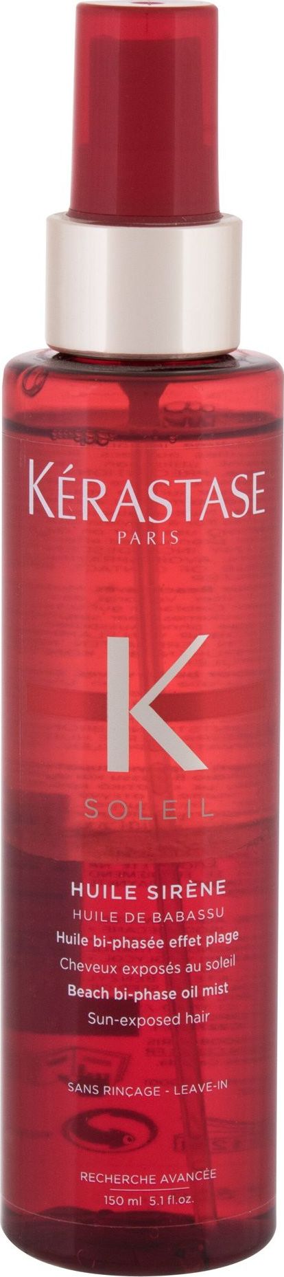 Kerastase Krastase Soleil Huile Sirne Beach Bi-Phase Oil Mist Pielęgnacja bez spłukiwania 150ml