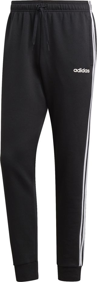Adidas Spodnie męskie Essentials 3S Tapered Pant Fl czarne r. S (DQ3095)