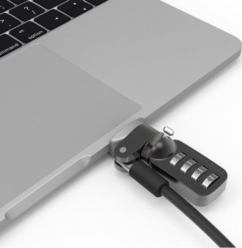 Linka zabezpieczająca Compulocks Compulocks UNIVERSAL LEDGE MACBOOK PRO/W COMBO CABLE LOCK