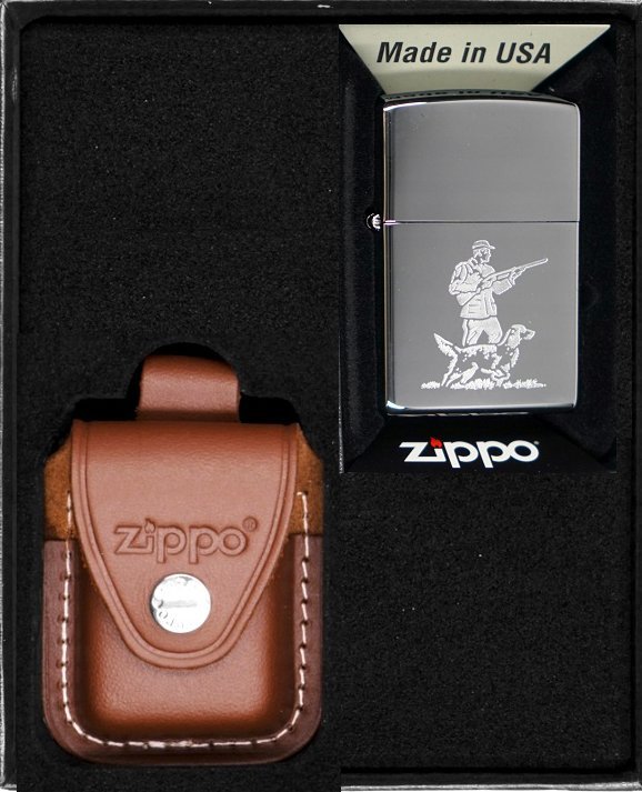 Zestaw ZIPPO Zapalniczka HUNTER Prezentowy No2