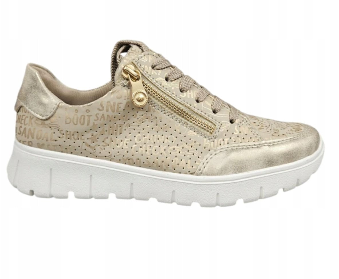 Rieker Sneakers N1316-90 Beżowe 36