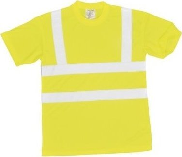Portwest S478 T-SHIRT ostrzegawczy. - żółty L
