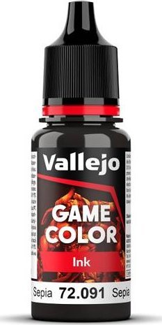 Vallejo Farba Game Color Inks Sepia