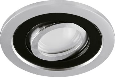 IDEUS Oprawa sufitowa Wpuszczana GU10 BORYS C SILVER BLACK 2234